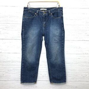 Tommy Hilfiger Women's Jeans Hipster Straight Leg Crop Length 25" size 8